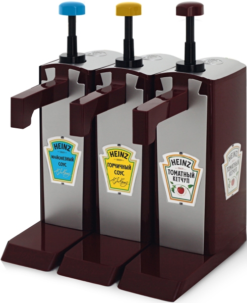 Диспенсер дозатор для соусов Heinz 2,5л порция 25мл